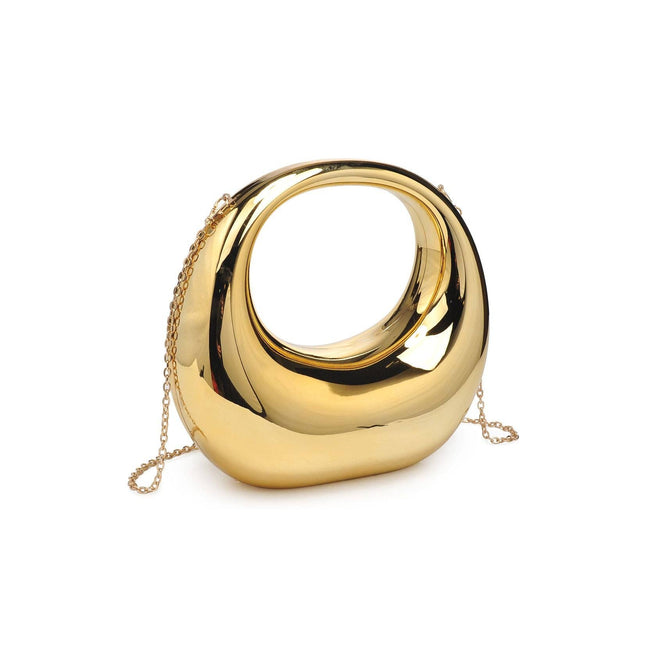 Gold Chrome Evening Bag