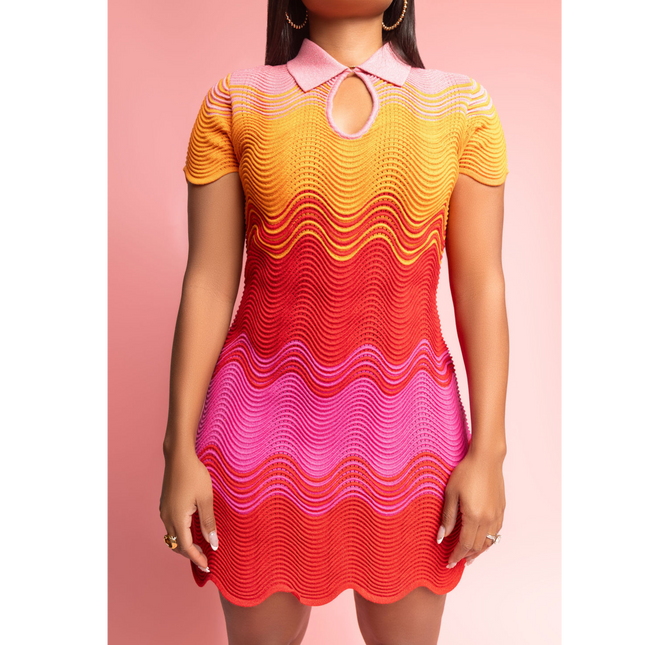 Torn by Ronny Kobo Bridget Dress - Red Orange | LEO GARNETTE Torn by Ronny Kobo Bridget Dress - Red Orange | LEO GARNETTE
